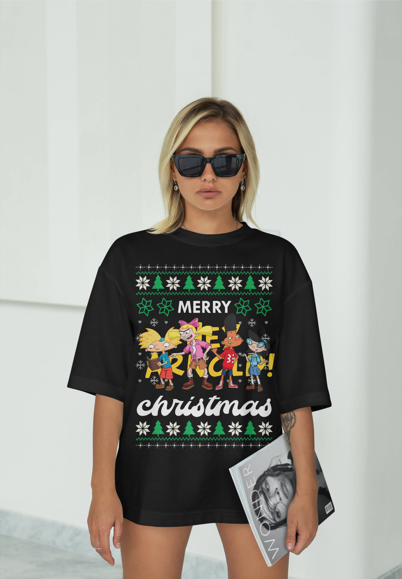 T-shirt Ugly Cartoon