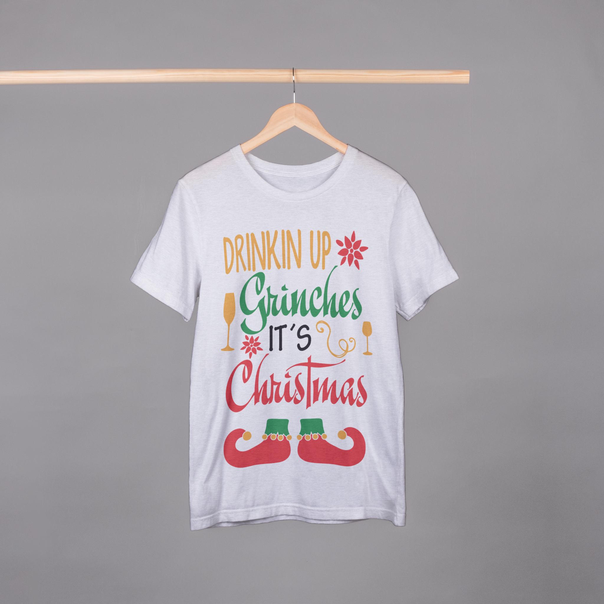 T-SHIRT DRINKIN UP GRINCHES