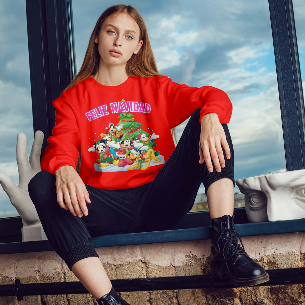 Donna Maglione Natalizio