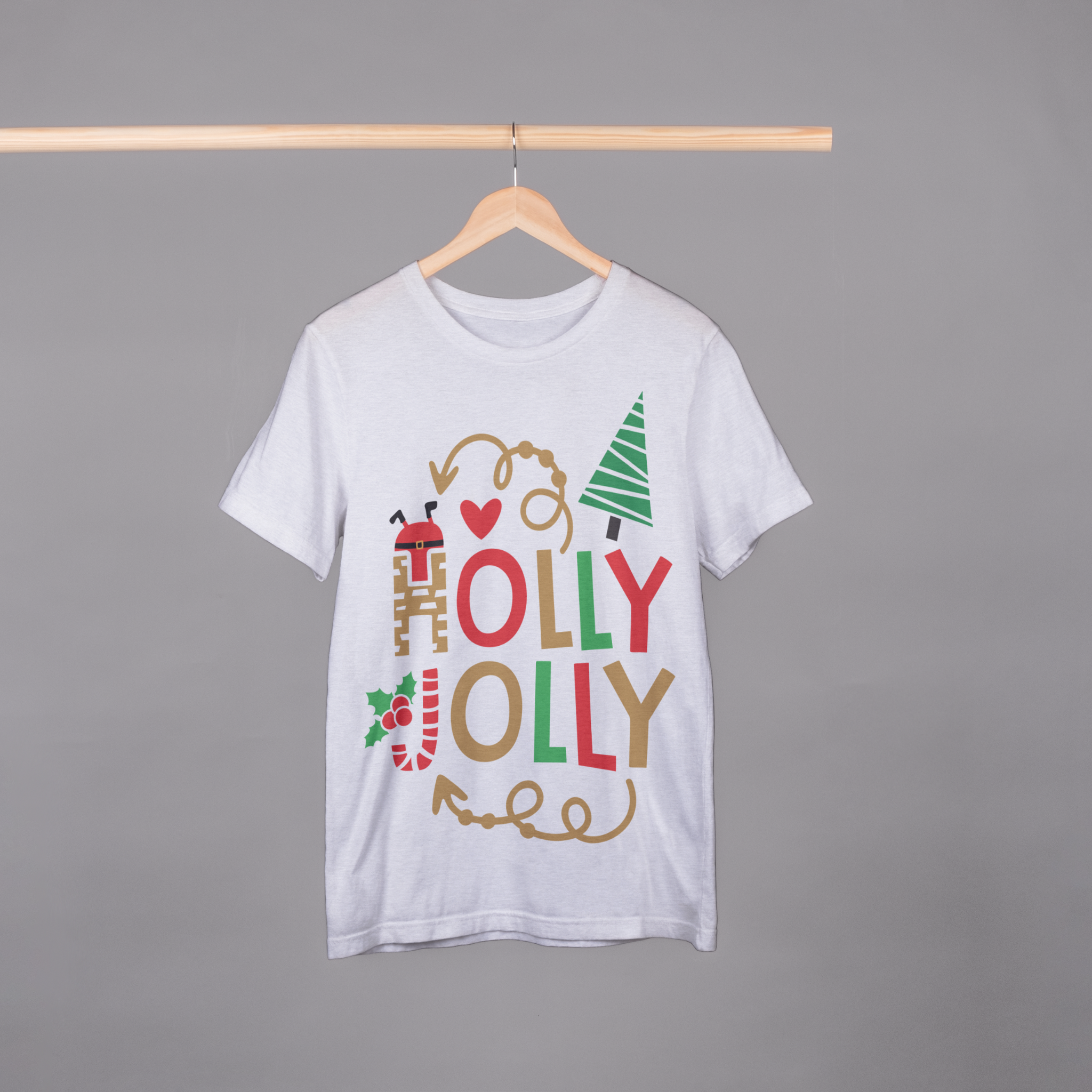 T-shirt HOLLY JOLLY