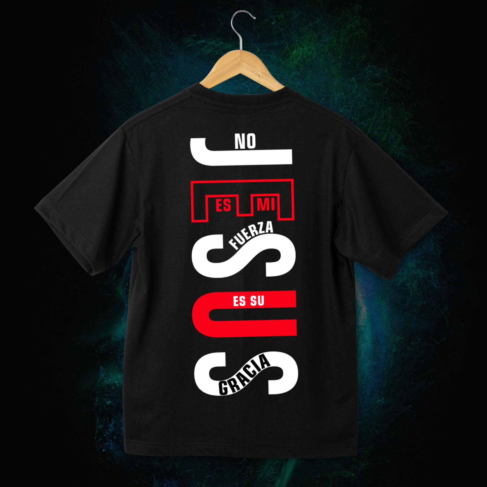 T-Shirt Over NO ES MI