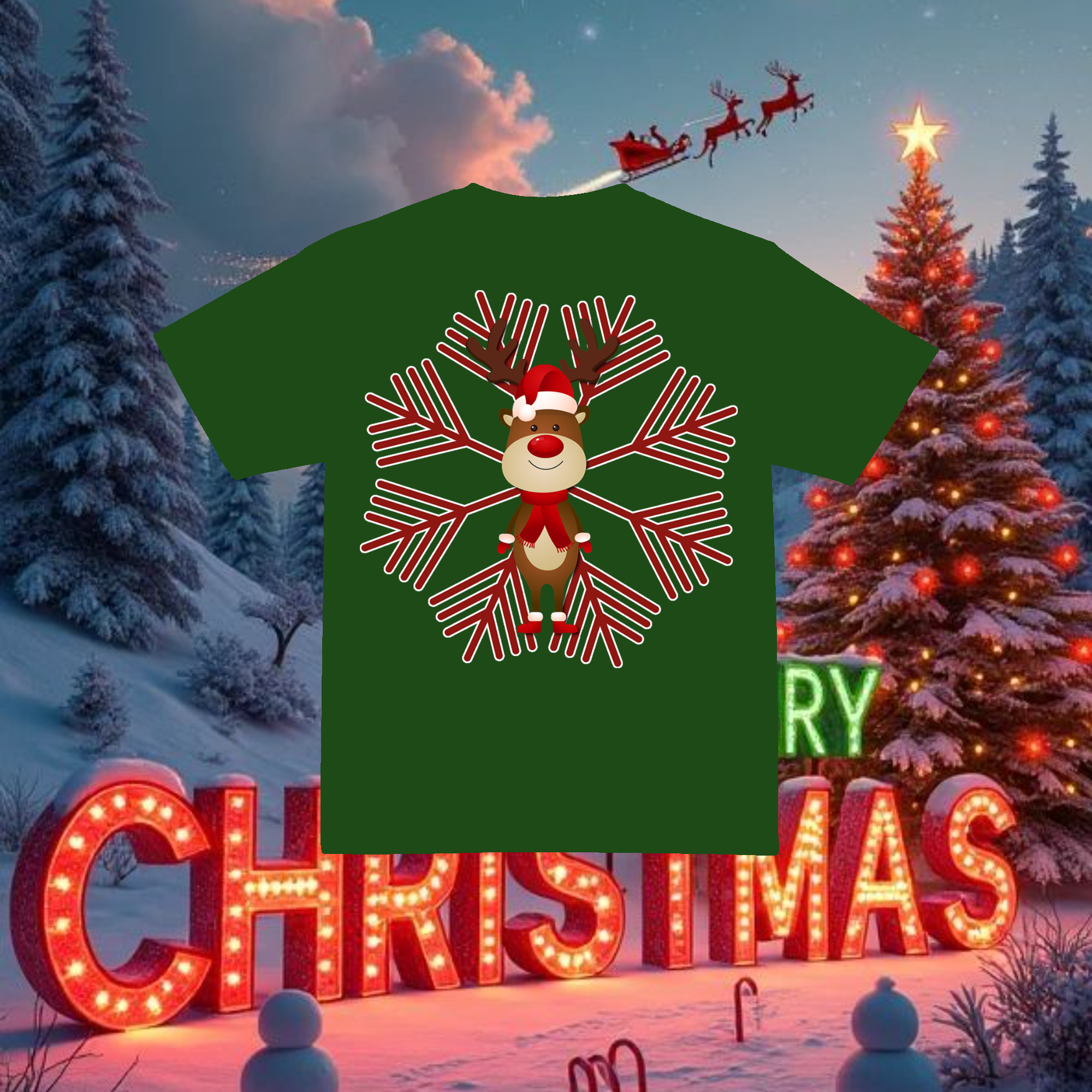 T-shirt Natale